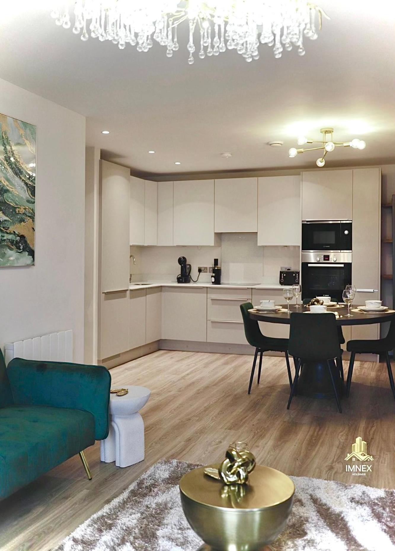 2Br Luxury Flat Belfast City Centre , Free Snacks & Free Netflix 外观 照片